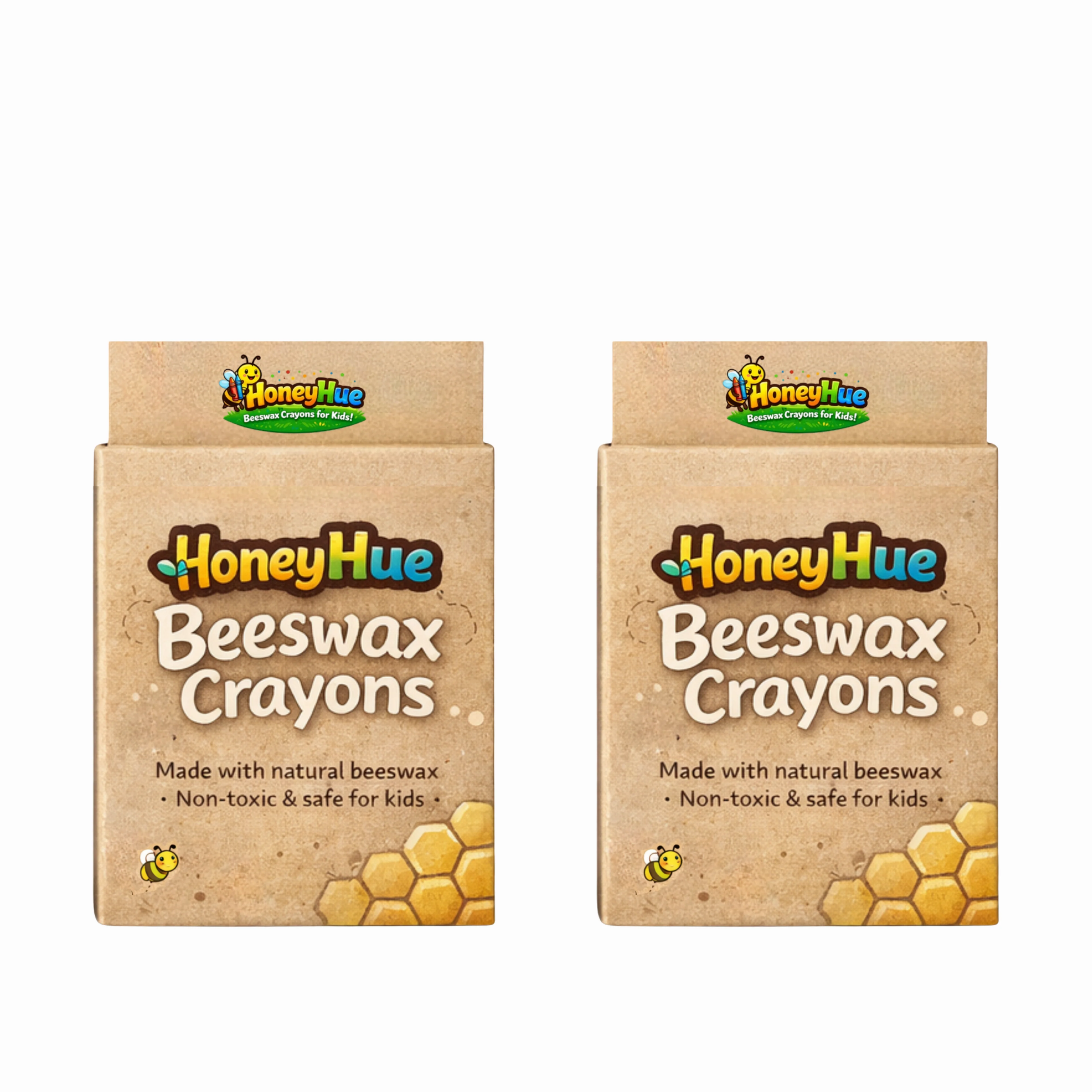 HoneyHue Beeswax Crayons Double Pack