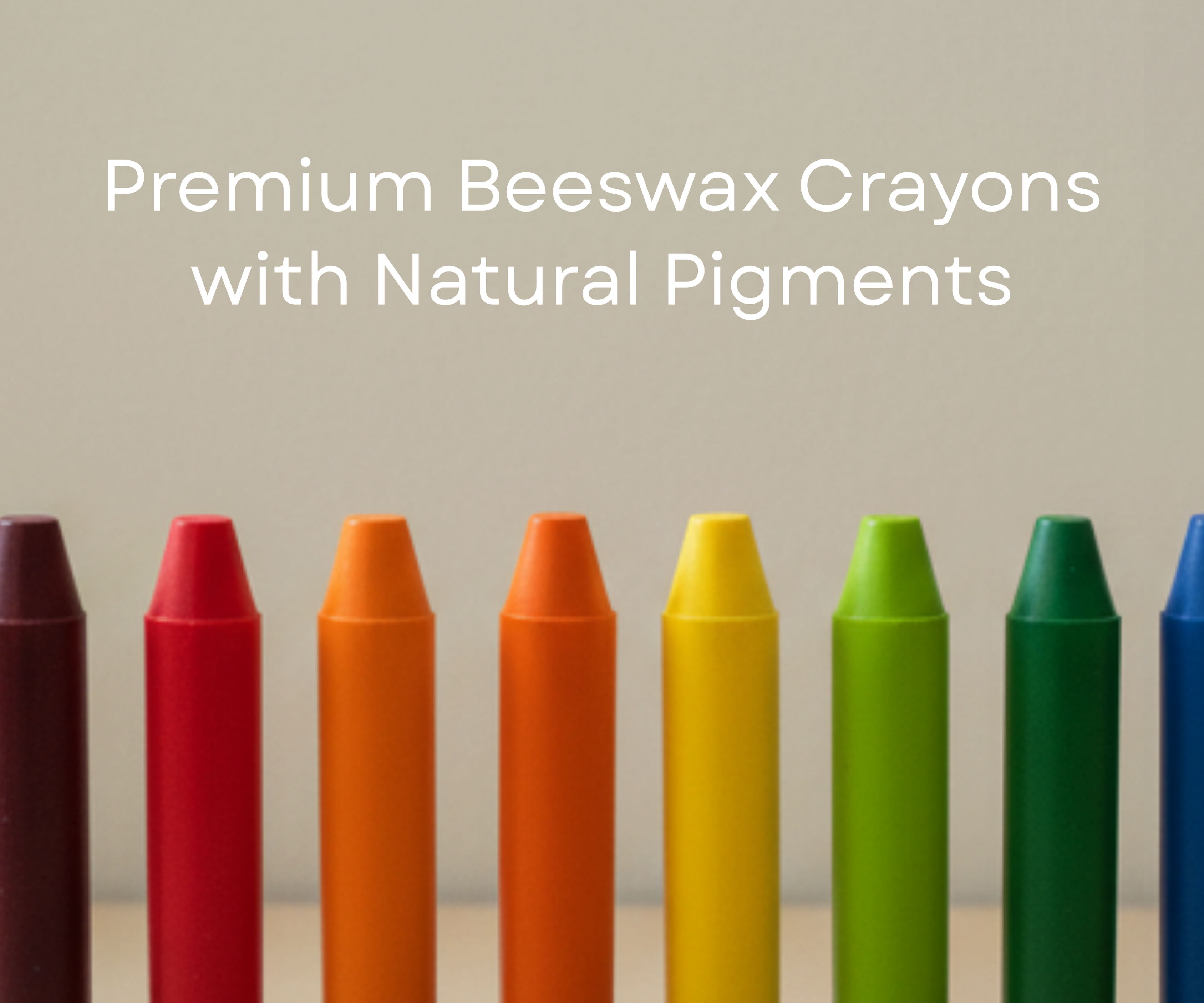 Honey Hue® Beeswax Crayons