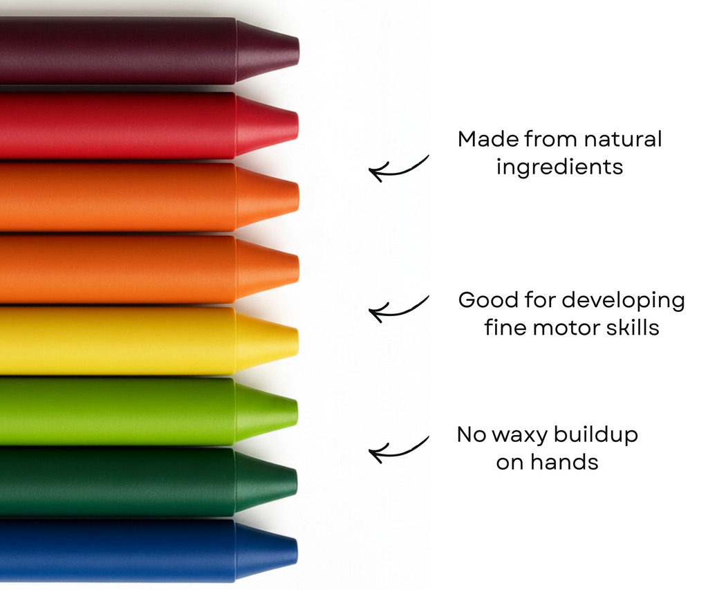 Honey Hue® Beeswax Crayons